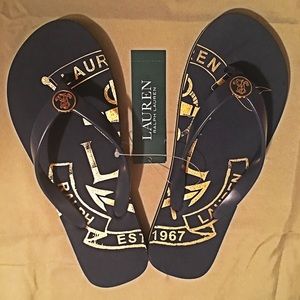 ⭐️SOLD⭐️NWT Ralph Lauren flip flops